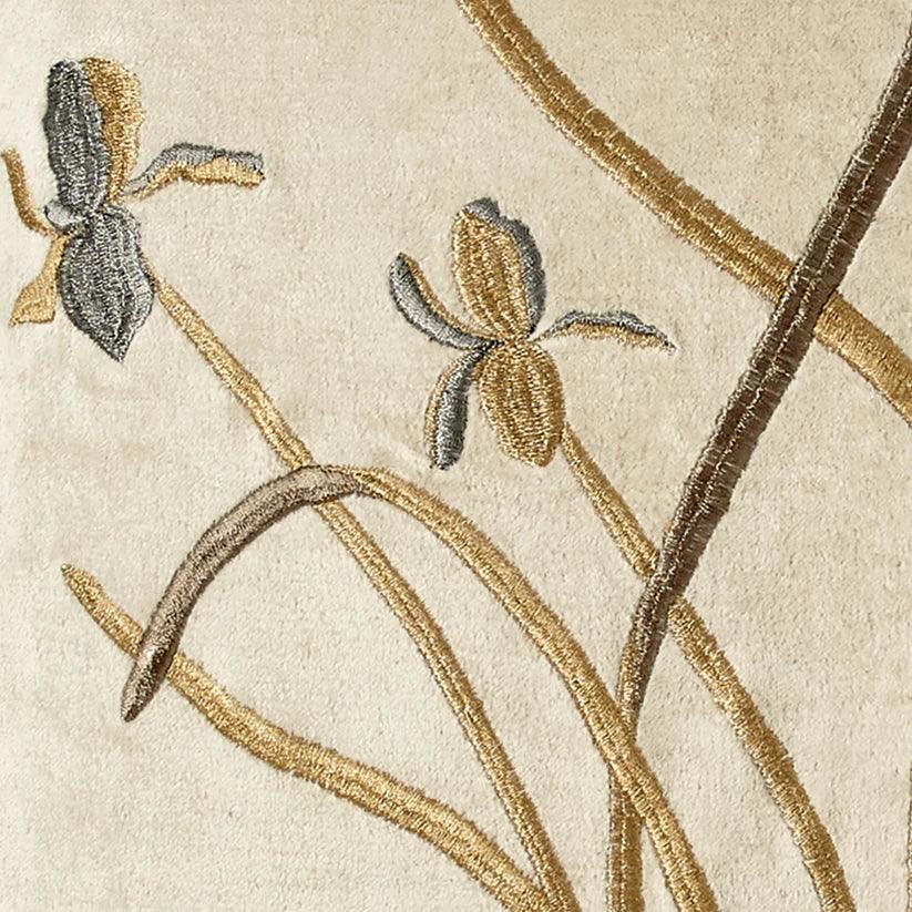 Iris Embroidery Duvet Set - The Linen House