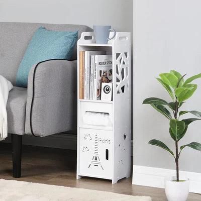 Spakoo Paris Bathroom Cabinet Stand Organizer Rack - The Linen House