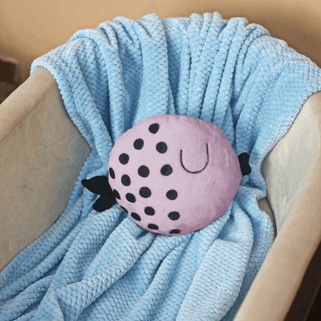 Baby Cushion Lilac - The Linen House