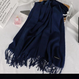 Winter Warm Scarf  ( Navy  )
