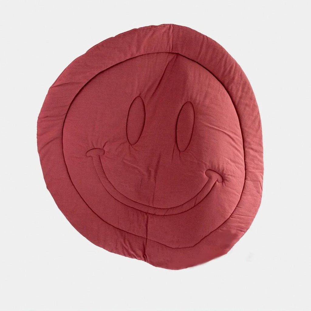 smiley Play mat Baby Rug - The Linen House