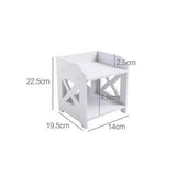 Sundries Waterproof PVC Desktop Rack (2 Tier) - The Linen House