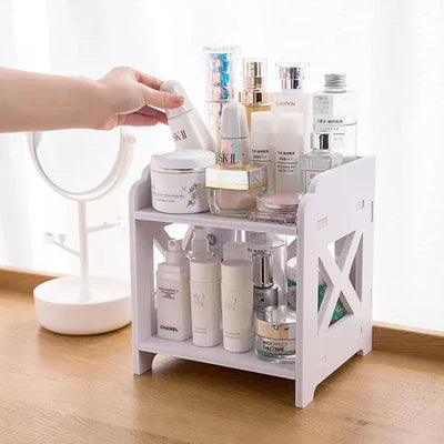 Sundries Waterproof PVC Desktop Rack (2 Tier) - The Linen House
