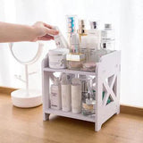 Sundries Waterproof PVC Desktop Rack (2 Tier) - The Linen House