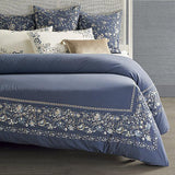 Luxury Fairfield Cotton Satin Embroidery Duvet Set - The Linen House