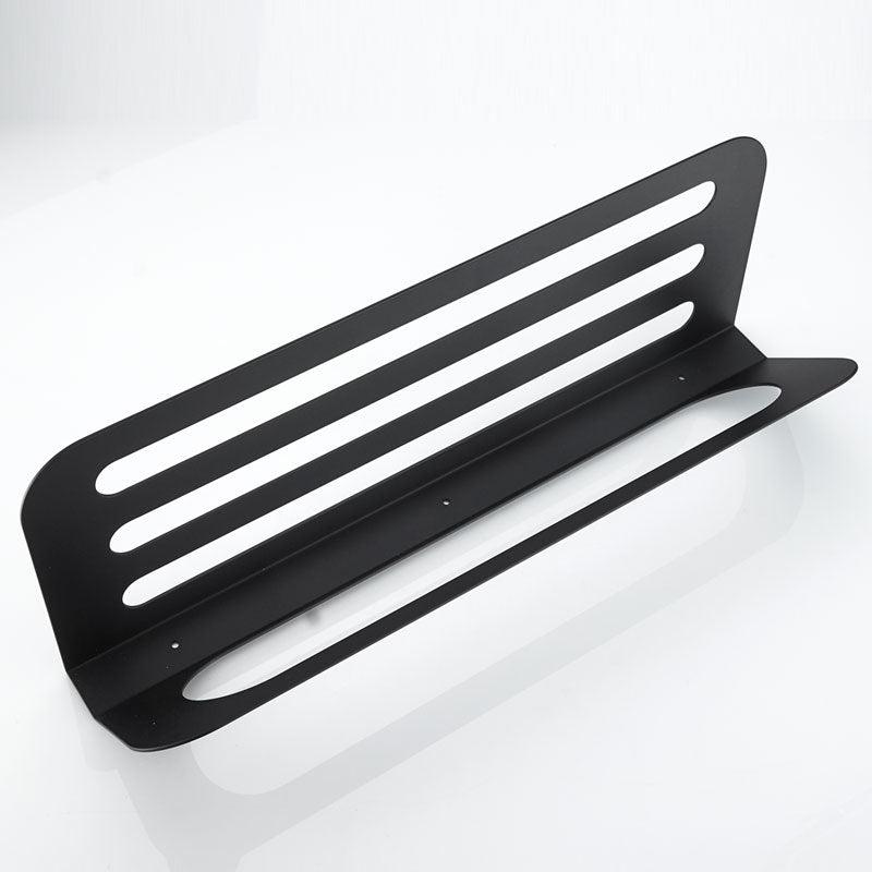 Elegant Black Towel Bar Towel Rack - The Linen House