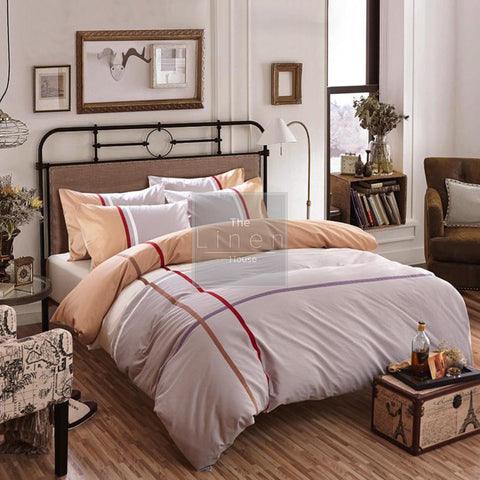 Stylish Stripe Duvet Set - The Linen House