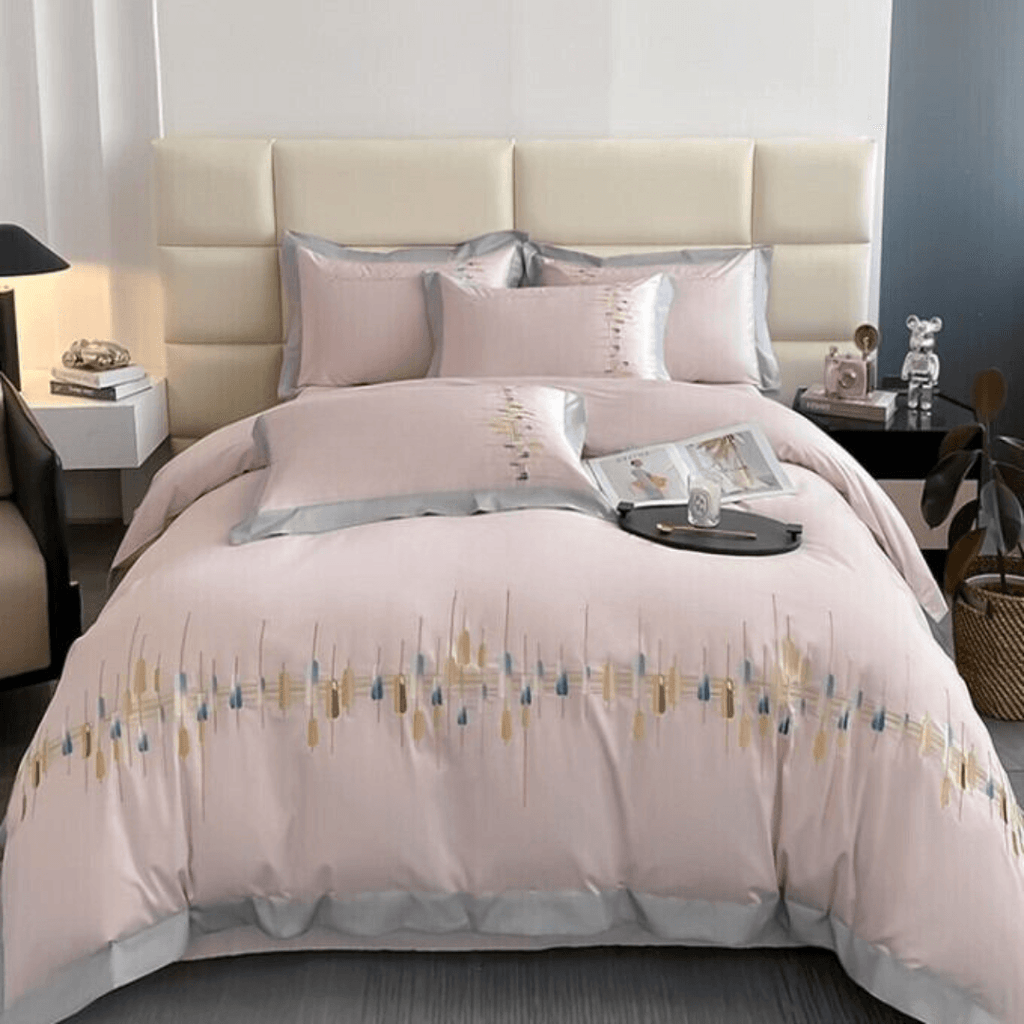 Scandinavian Style Embroidery Design - The Linen House