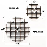 Sphere Wall Multi Rack Shelf - The Linen House