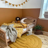 Rainbow shape Play mat Baby Rug - The Linen House