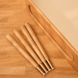 Rattan Baby Bassinet – Natural Finish