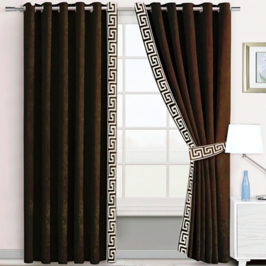 Luxurious Imported Velvet Splendid Curtains – Elegant Window Drapes