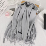 Winter Warm Scarf  ( Light Gray )