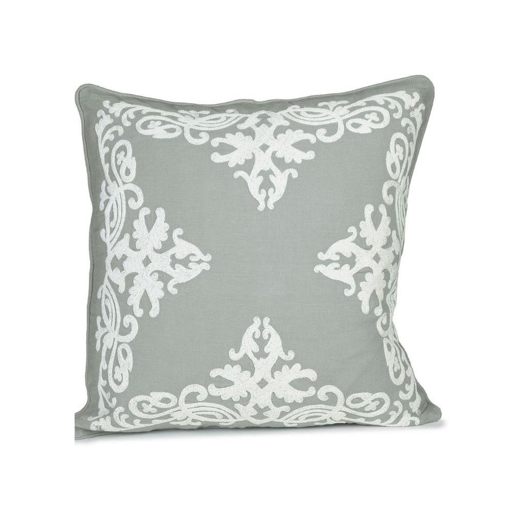 Light green Embroidery Duvet Set - The Linen House