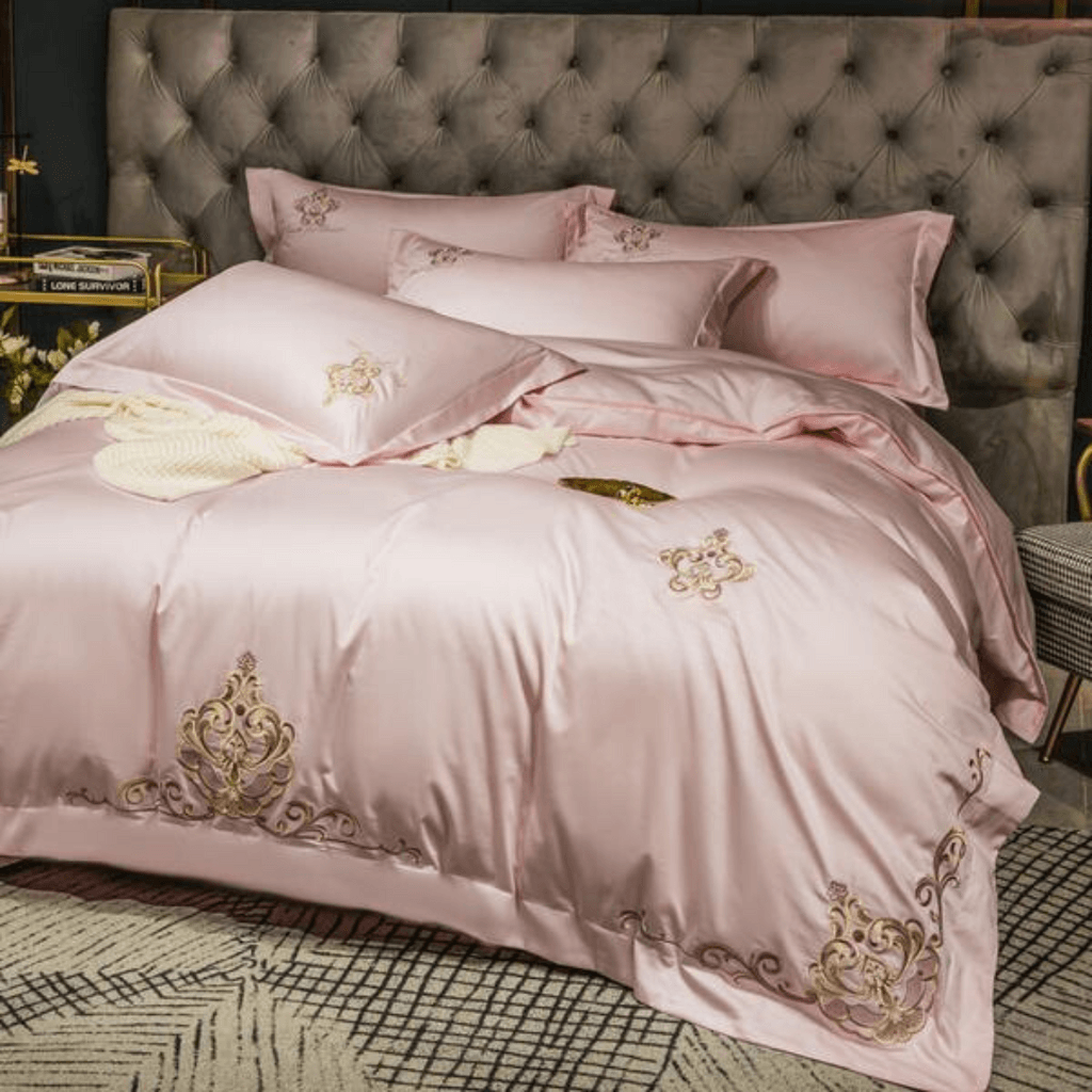 Elegant Embroidery Duvet Set - The Linen House