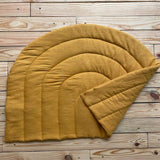 Rainbow shape Play mat Baby Rug - The Linen House