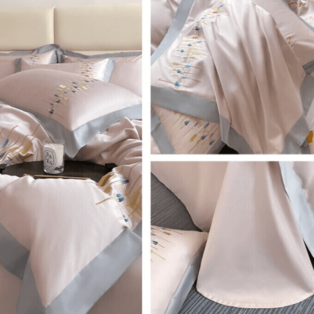 Scandinavian Style Embroidery Design - The Linen House