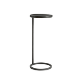 Duke Round Metal Accent Table - The Linen House