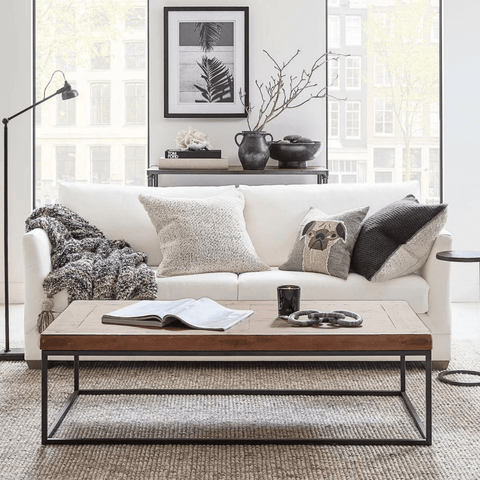 Duke Round Metal Accent Table - The Linen House