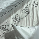 Charming Pink Heart Embroidery Duvet Set – Celebrate Love & Togetherness