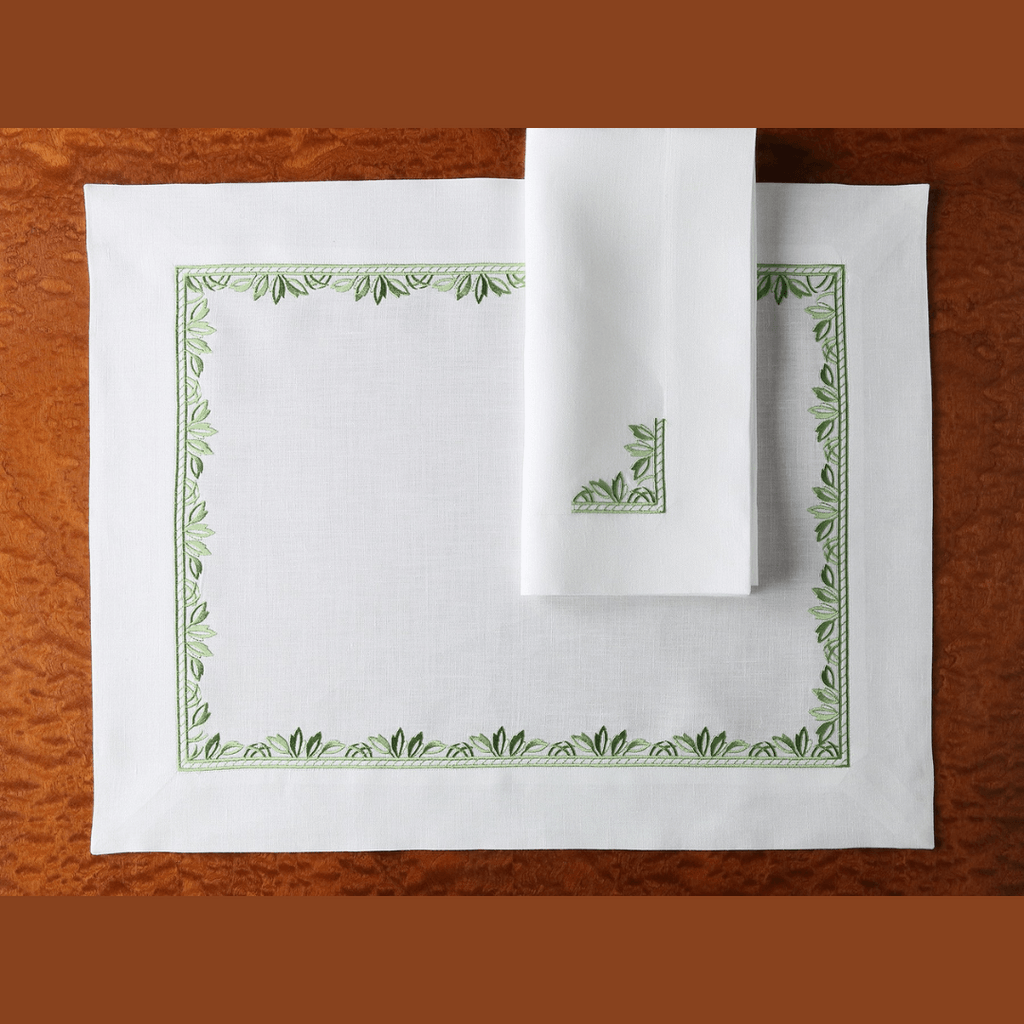 JADE Table Mats - The Linen House