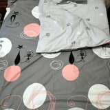 Kids Cartoon Bed-sheet Cat