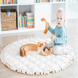 Quilted Baby Play Mat Baby Rug - The Linen House