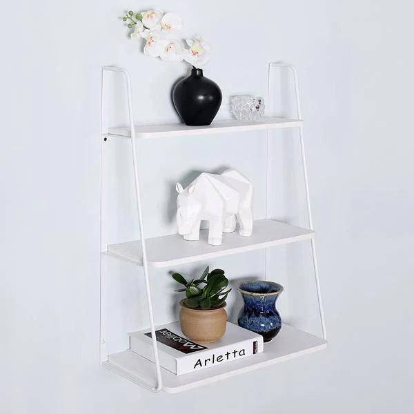 3-Tier Display Ladder Wall Mounted - The Linen House