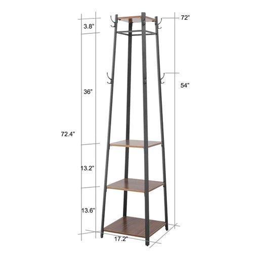 3-Tier Display Ladder Wall Mounted - The Linen House