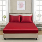 Shamoz Silk Fitted sheet - The Linen House
