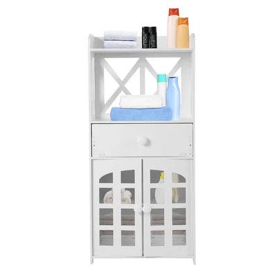 Floor Mount Bathroom Rack - The Linen House