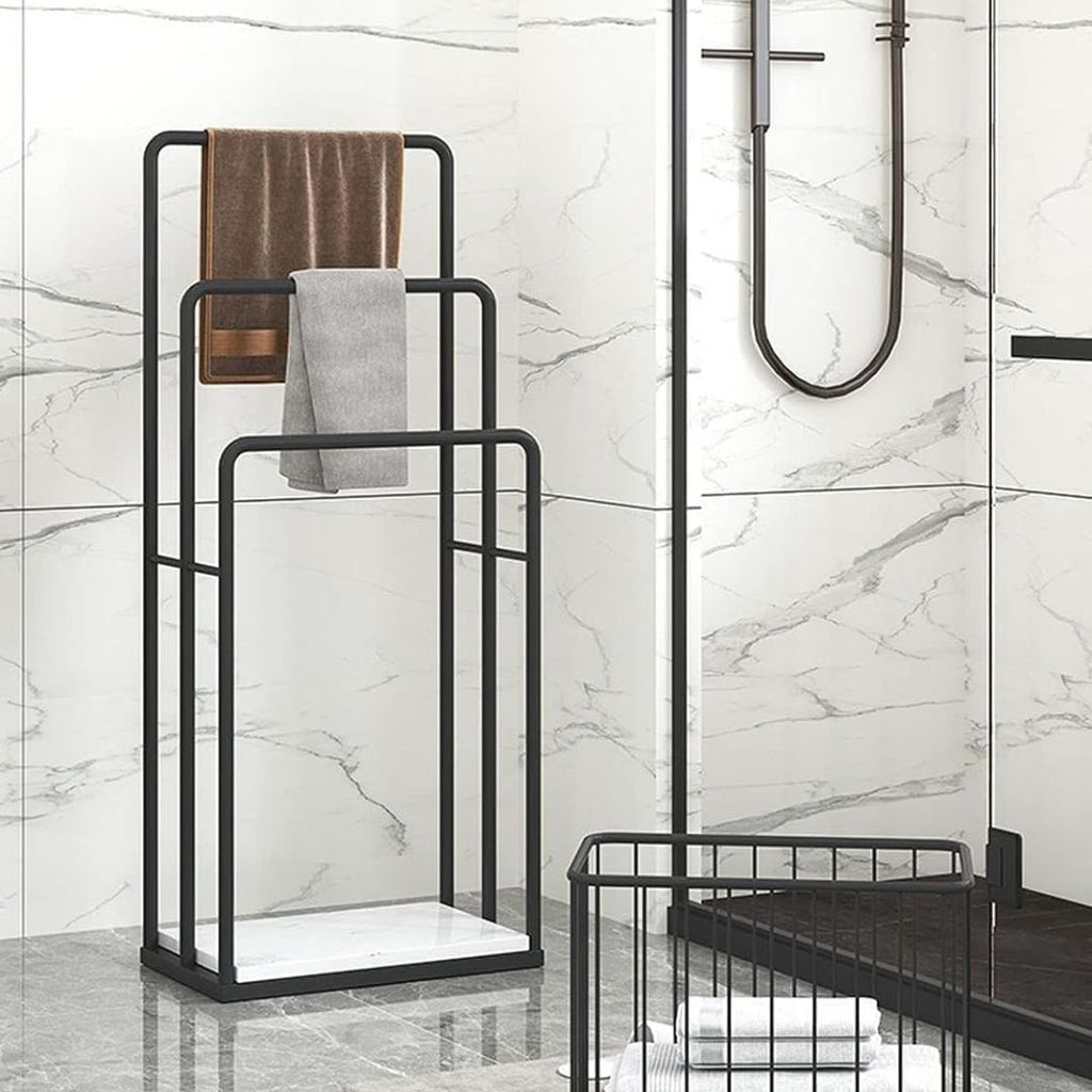 Modern Freestanding Towel Rack with Study Towel Rail