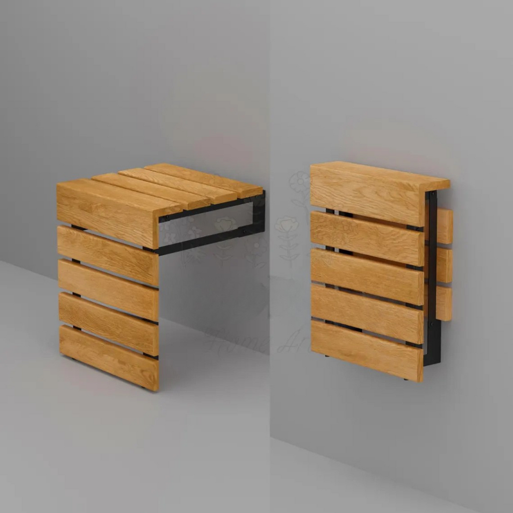 Natural Color Wood Folding Multifunctional Seat