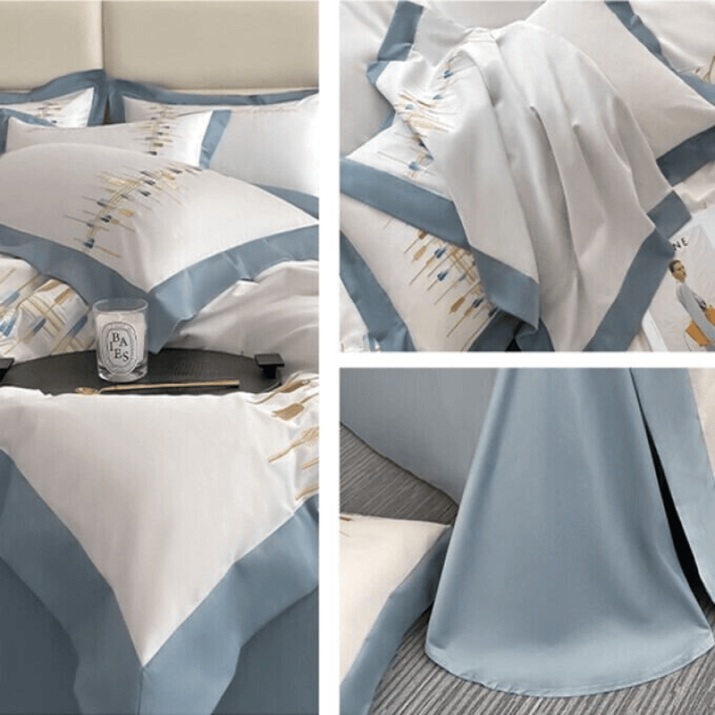 Scandinavian Style Embroidery Design - The Linen House