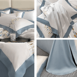 Scandinavian Style Embroidery Design - The Linen House