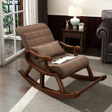 Solid Wood Rocking Chair - The Linen House