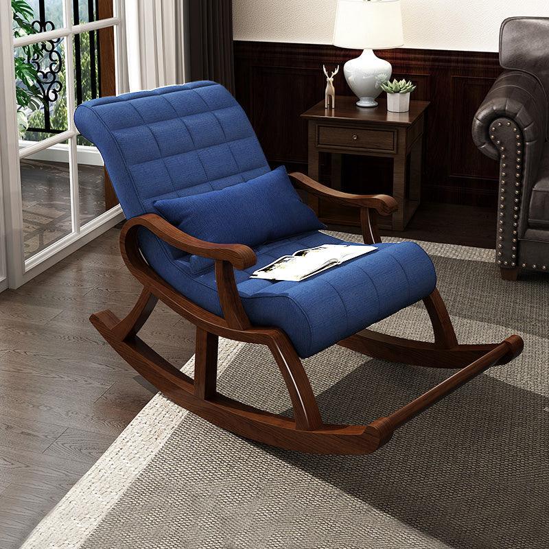 Solid Wood Rocking Chair - The Linen House