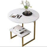 Round Coffee Side Table - The Linen House