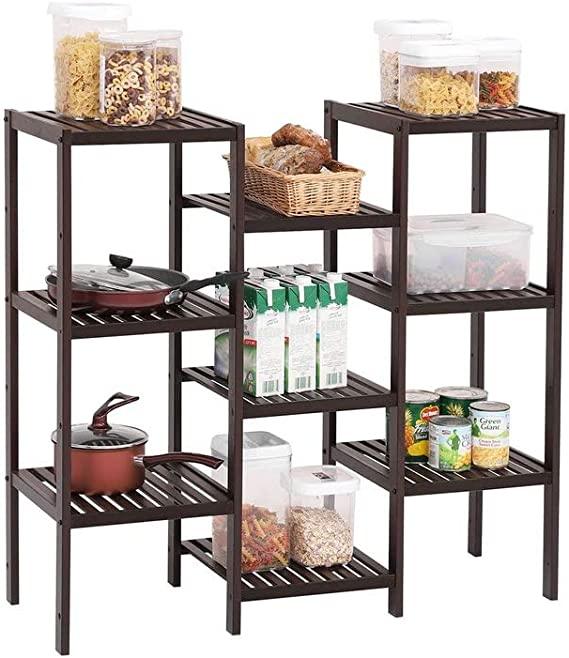 Plant Stand Shelf, Planter Shelves Flower Pot Organizer - The Linen House