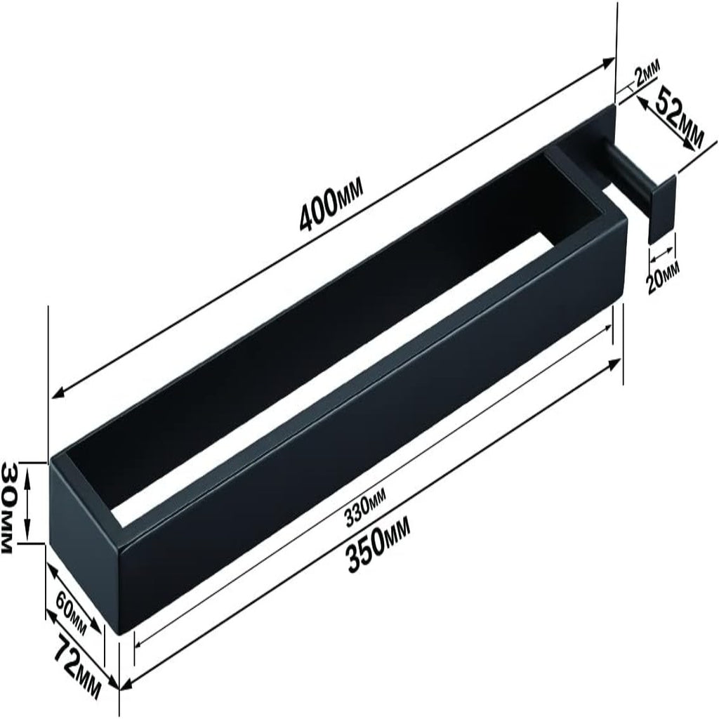 Towel rail Towel Stand With Hook - The Linen House