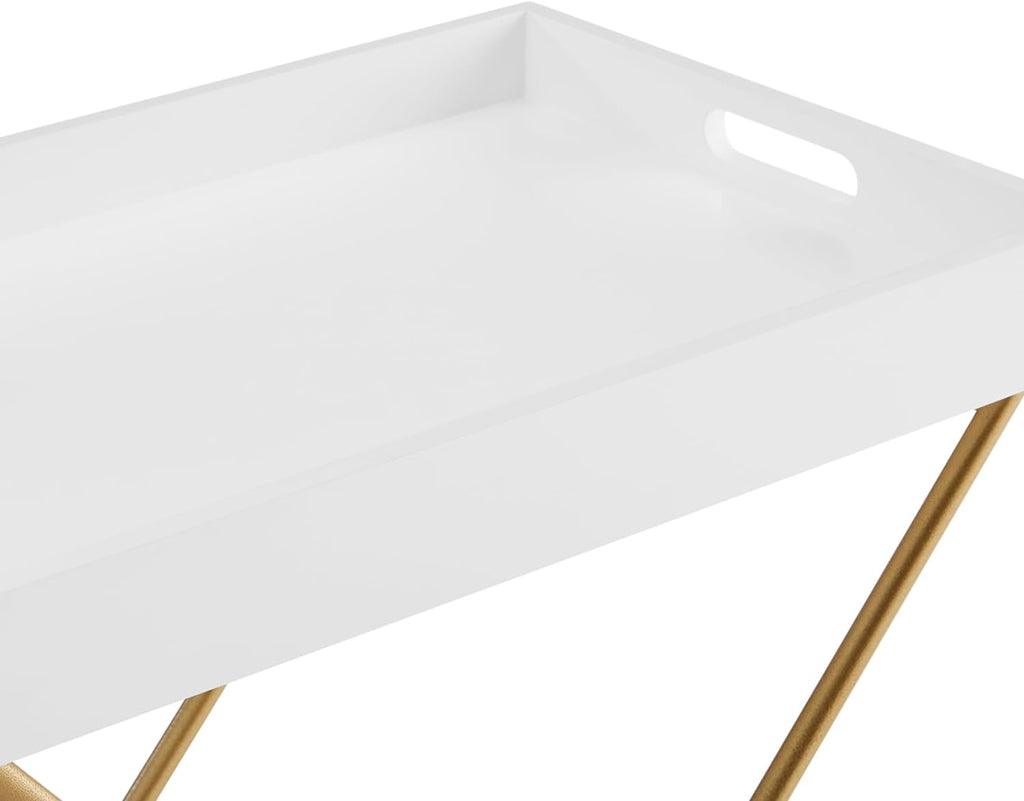 Modern Design Foldable TV Snack Sofa Tray Table - The Linen House