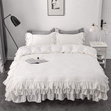 New Bottom Ruffled Set Duvet - The Linen House