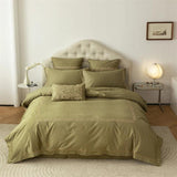 Luxury Red Embroidery Duvet Set – Elegant & Sophisticated Bedding