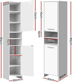 Double Cabinet Bathroom Rack - The Linen House