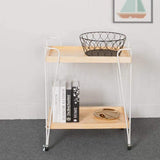 Simple European Dining Cart Trolley - The Linen House