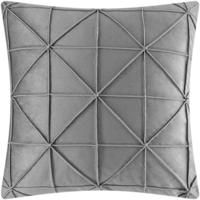 Velvet Pleated Cushion Cover - The Linen House