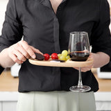 Cocktail Appetizer Plates with Glass Holder - The Linen House