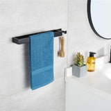 Towel rail Towel Stand With Hook - The Linen House