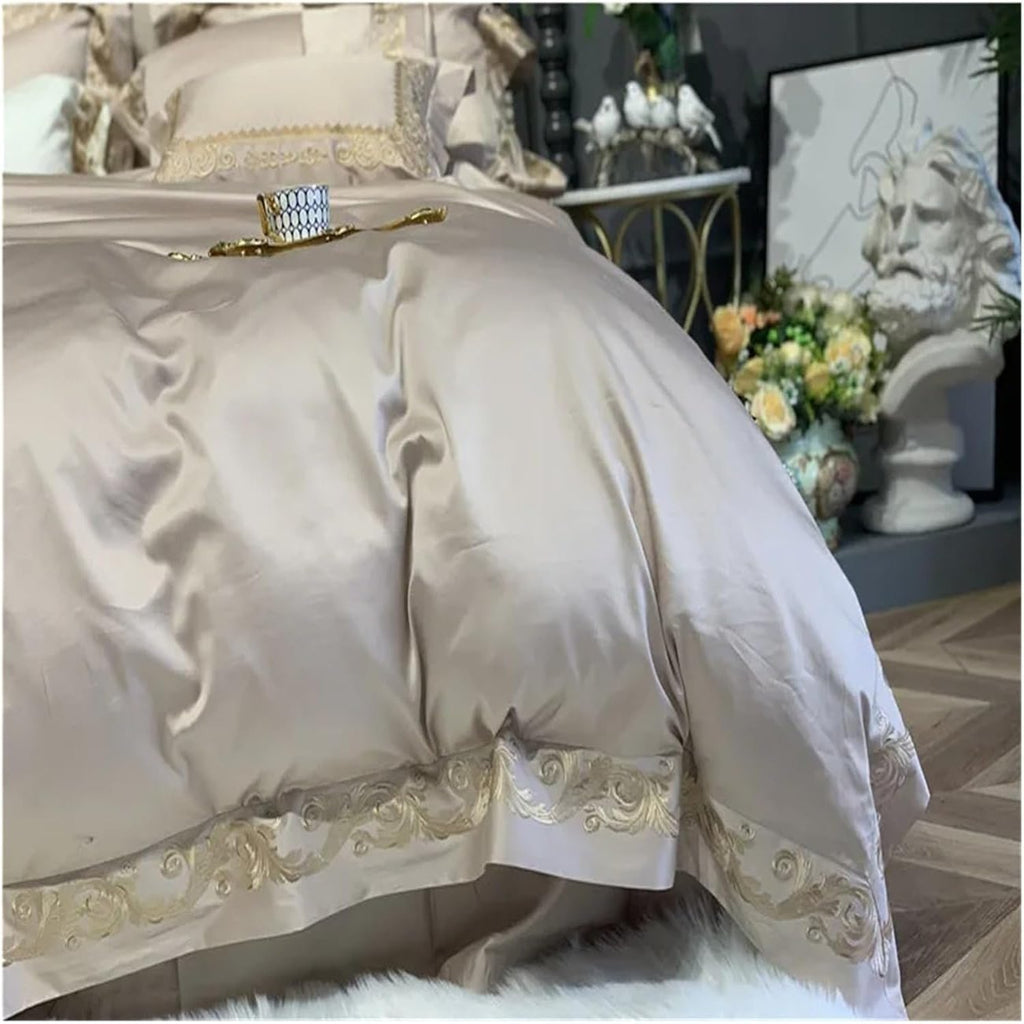 Royalton Embroidery Duvet Set - The Linen House