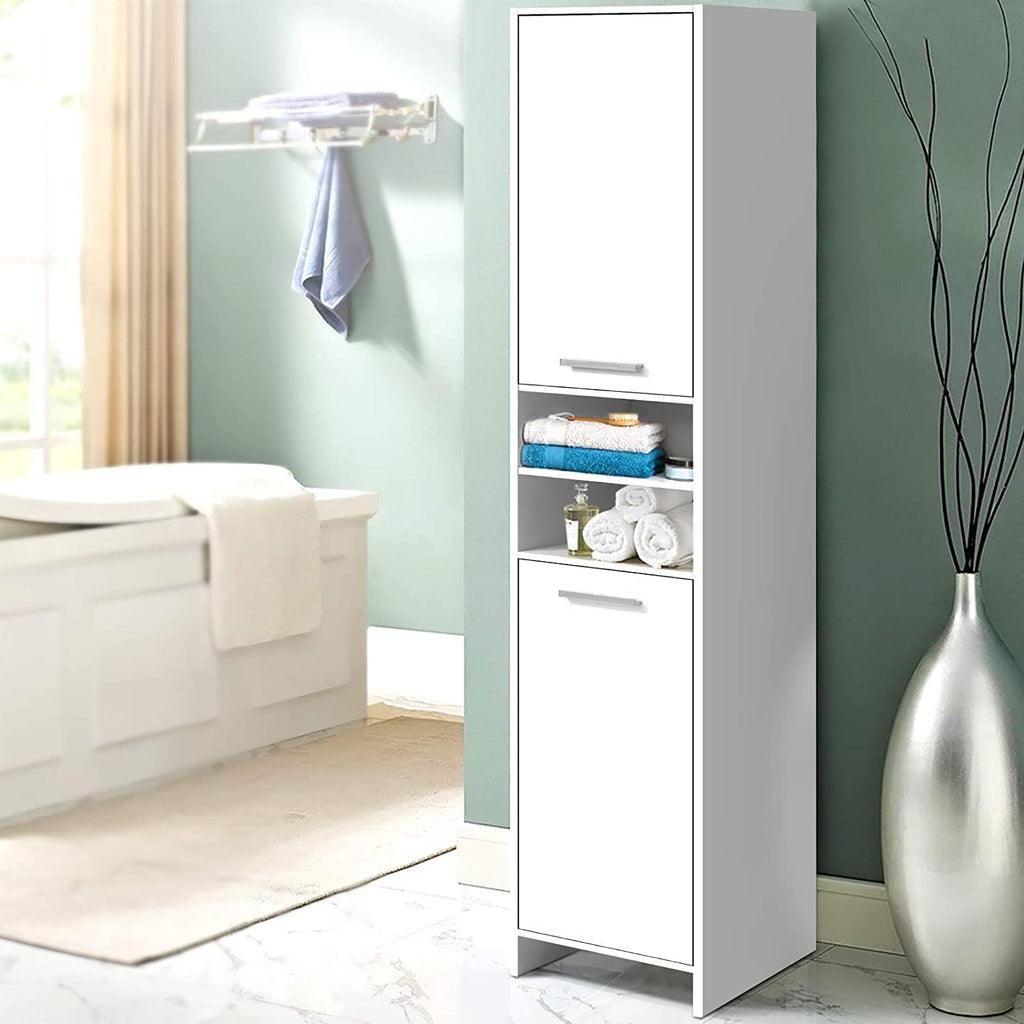 Double Cabinet Bathroom Rack - The Linen House